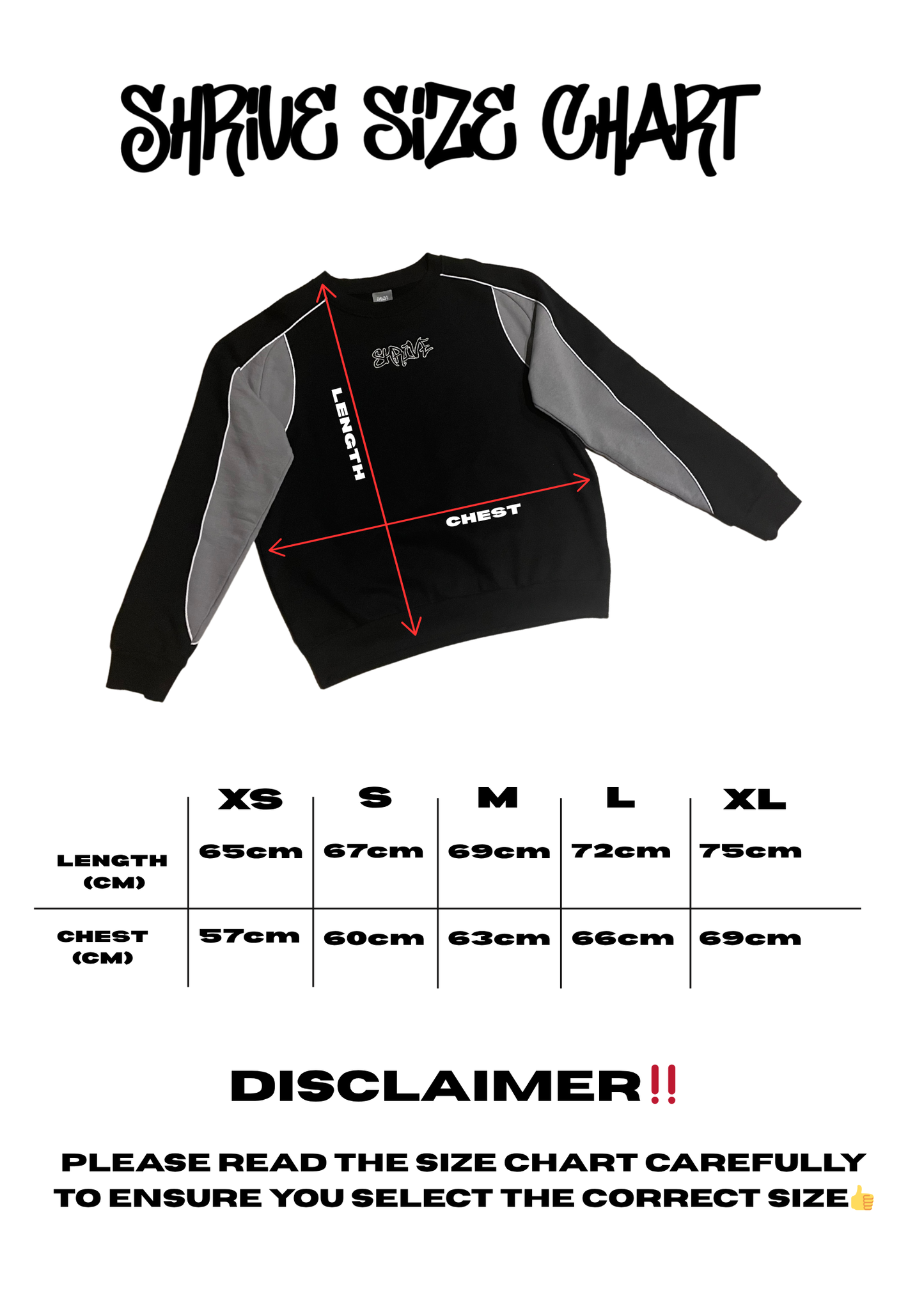 Shrive Two-Tone Crew Neck (Pre-order)